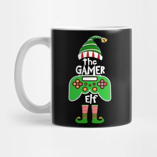 Gamer Elf Matching Family Group Christmas Party Mug